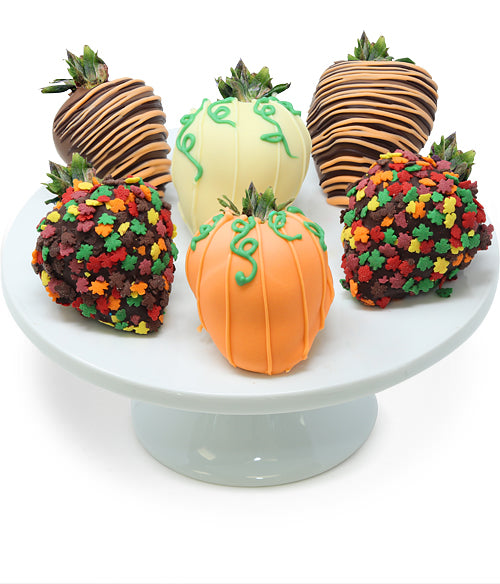 Fall Belgian Chocolate Covered Strawberries - Chocolate Covered Company®