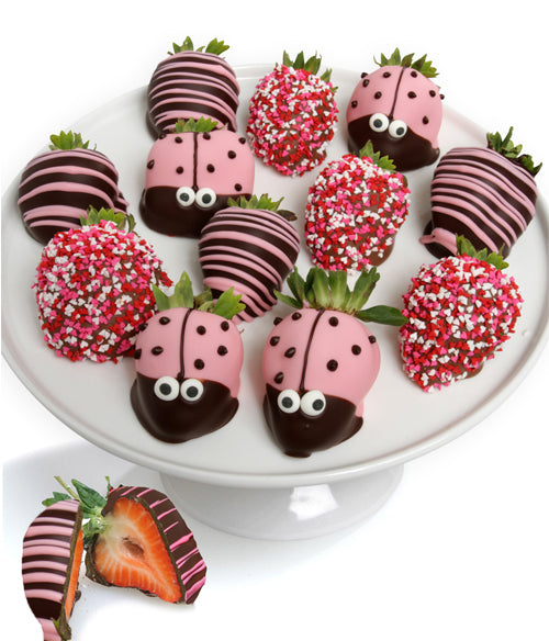 Cutie Bug Belgian Chocolate Covered Strawberries - Chocolate Covered Company®