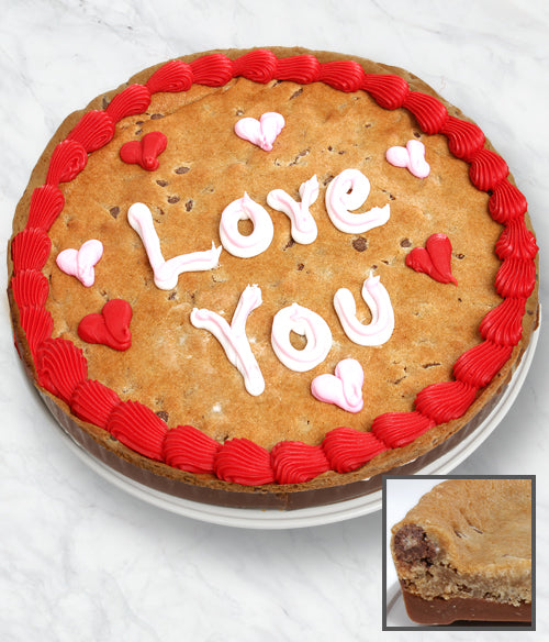 LOVE YOU Cookie Bark Cake - Belgian Chocolate - Chocolate Covered Company®