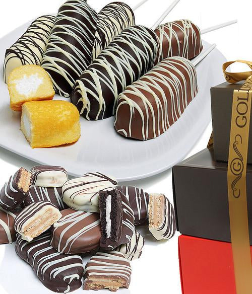 Fun Chocolate Covered Snack Tower - Belgian Chocolate Covered - Chocolate Covered Company®