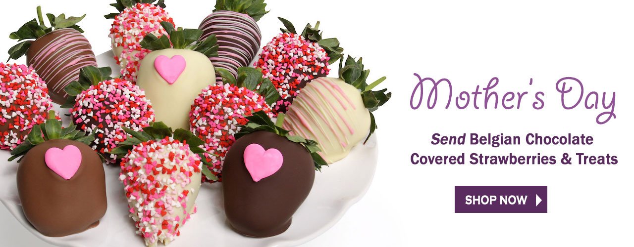 Mother's Day Belgian Chocolate Covered Strawberries