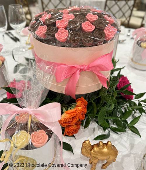 Chocolate Vip Roses Choco-Petals™ - Chocolate Roses Flowers - Confectionery Florist ...