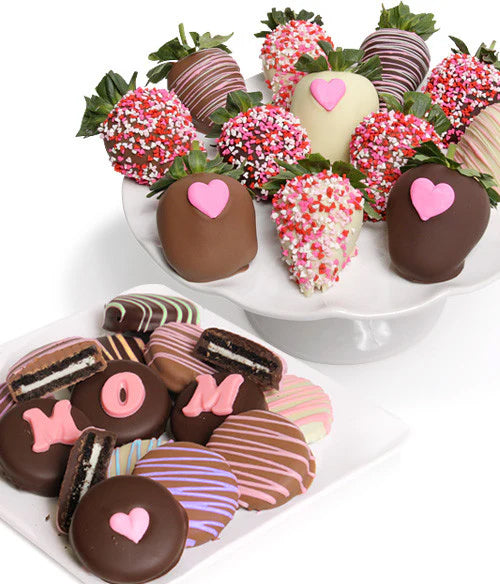 Mother's Day Chocolate Covered Strawberries & OREO® Cookies - 24pc