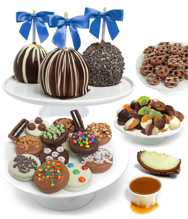 WINTER - Grand Belgian Chocolate Covered Fruit Gift Box - Chocolate Covered Company®