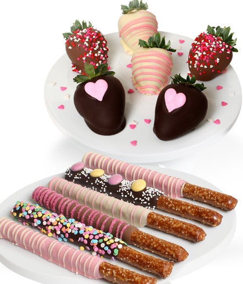 Mother's Day Chocolate Covered Strawberries & Pretzels - Chocolate Covered Company®