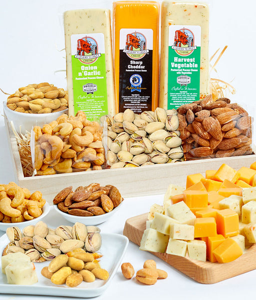INDULGED™ Cheese & Nut Sampler - Chocolate Covered Company®