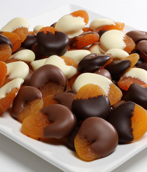 Belgian Chocolate Covered Apricots -1 Lb - Chocolate Covered Company®