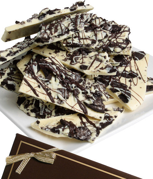 Sandwich Cookie White Belgian Chocolate Bark - Chocolate Covered Company®