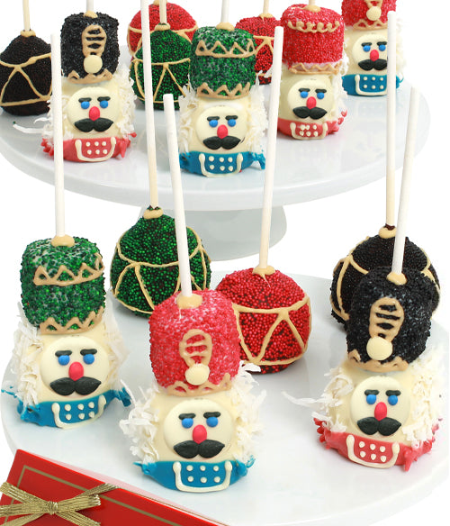 Nutcracker Chocolate Dipped Cakepops -8 Piece - Chocolate Covered Company®