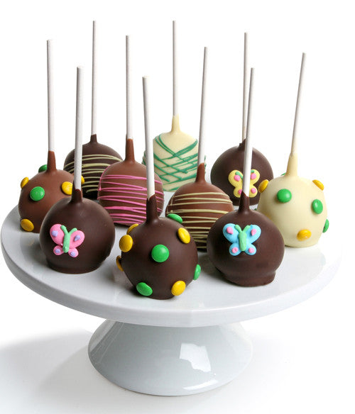 Spring Chocolate Dipped Cake Pops - Chocolate Covered Company®
