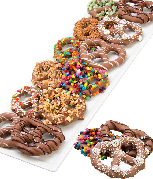 Belgian Chocolate Covered Pretzels