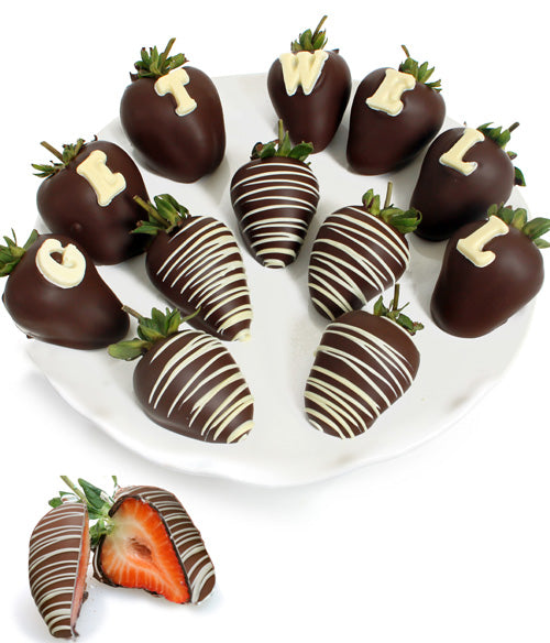 "GET WELL" Berry-Gram® - Conversation Berries - Chocolate Covered Company®