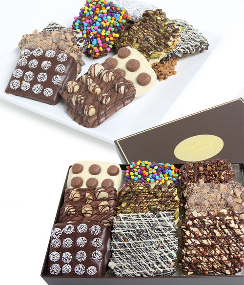 Ultimate Chocolate Covered Graham Crackers Collection - 24 pc - Chocolate Covered Company®