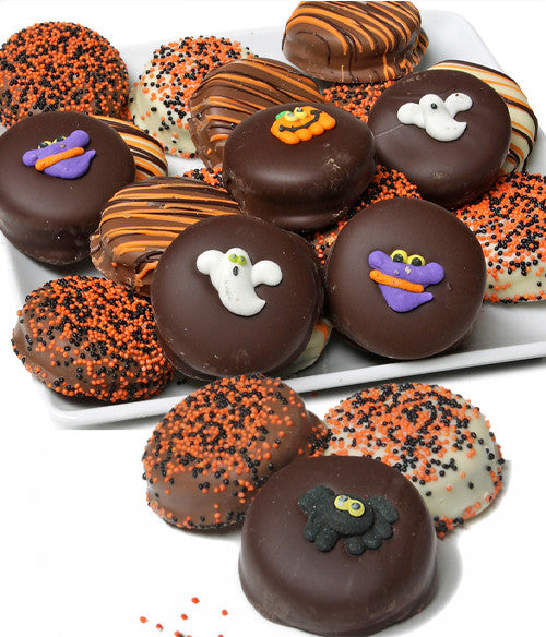Halloween Belgian Chocolate-Dipped OREO® Cookies Gift - 12pc - Chocolate Covered Company®