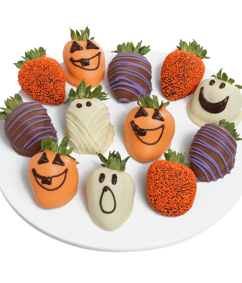 Easy Halloween Chocolate Covered Strawberries — Marley's Menu