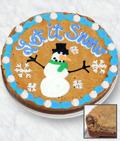 LET IT SNOW - Cookie Bark Cake - Belgian Chocolate - Chocolate Covered Company®