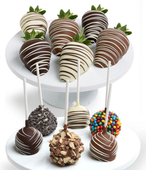 Classic Chocolate Covered Strawberries & Cake Pops - Chocolate Covered Company®