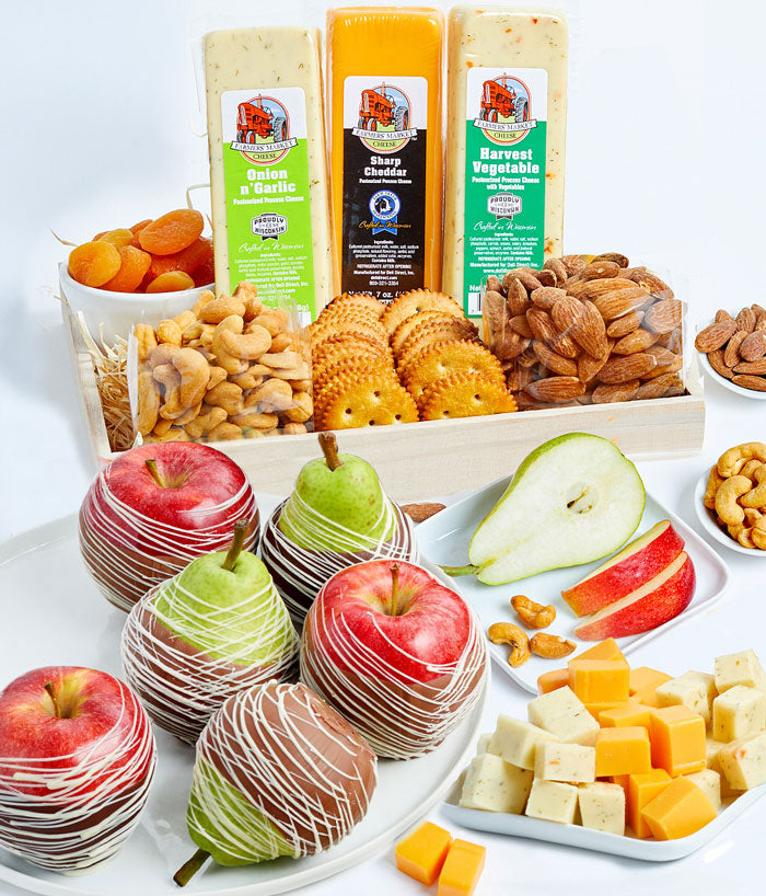 INDULGED™ Cheese & Nut Sampler - Chocolate Covered Company®