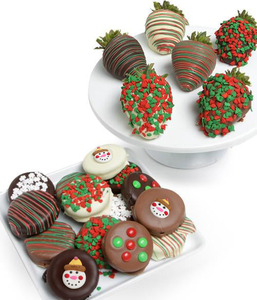 Holiday Chocolate Covered Strawberries & OREO® Cookies - Chocolate Covered Company®