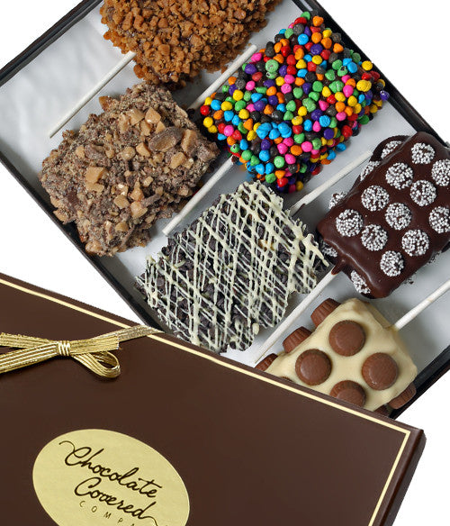 Ultimate Toppings Belgian Chocolate Covered Crispy Treats - Chocolate Covered Company®