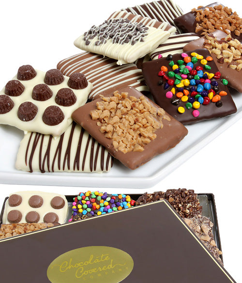 Ultimate Belgian Chocolate Covered Graham Crackers - 12pc - Chocolate Covered Company®