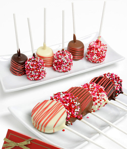 Love Marshmallows & Gourmet OREO® Cookie Pops - 12 pc - Chocolate Covered Company®