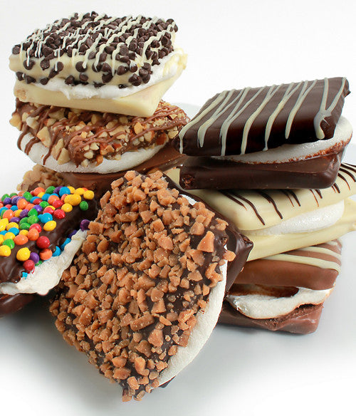 Ultimate Belgian Chocolate Covered S'mores - 6pc - Chocolate Covered Company®