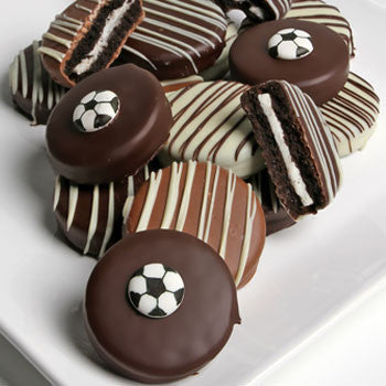 Soccer Belgian Chocolate-Dipped Oreo® Cookies Gift - 12pc - Chocolate Covered Company®